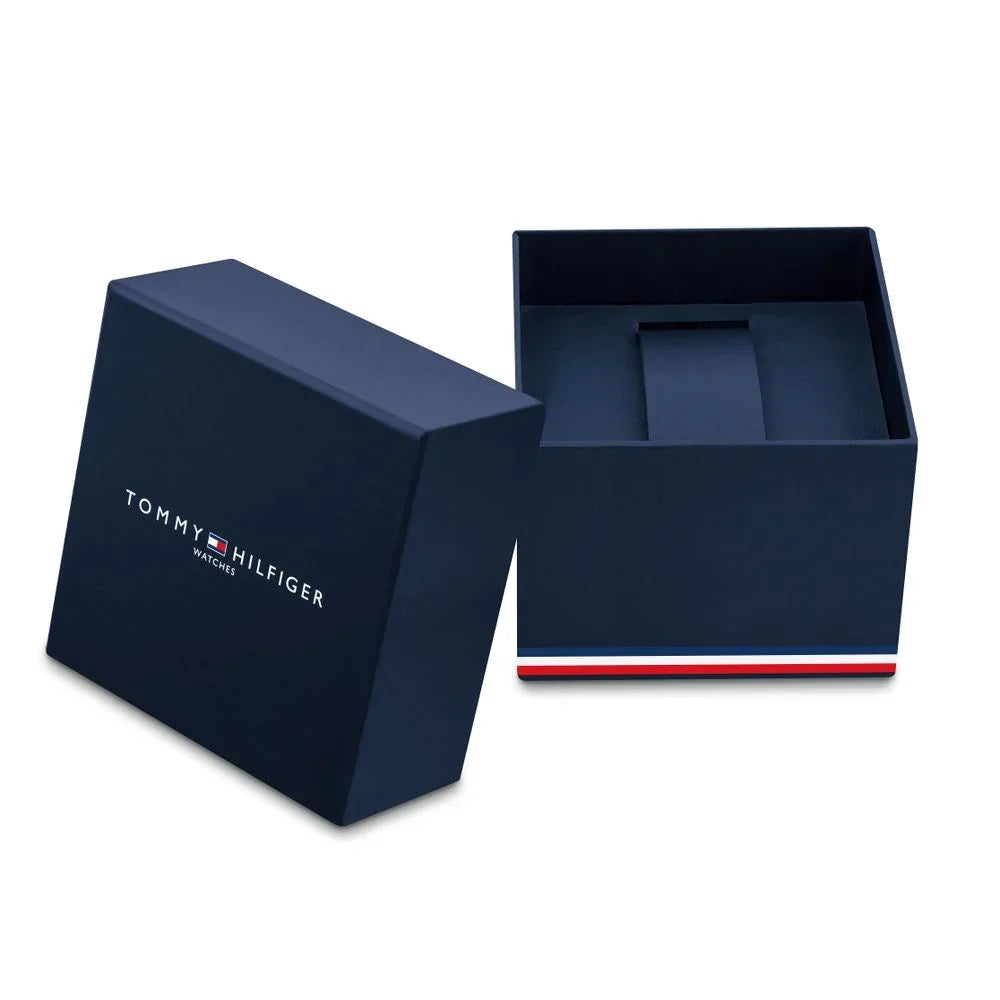 Tommy Hilfiger Liberty 1782218 35mm Women's Quartz Watch – Rose Gold Sunray & Rose Gold Stainless Steel Mesh Bracelet