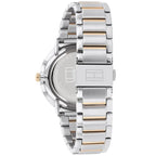 Tommy Hilfiger Jenna 1782298 38mm Women's Multi-Function Watch – Blue Sunray & Two-Tone Stainless Steel Bracelet