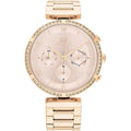 Tommy Hilfiger Luna 1782391 38mm Women's Multi-Function Watch – Rose Gold & Gold Stainless Steel Bracelet
