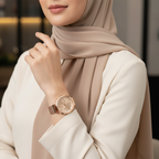 Tommy Hilfiger Lidia 1782538 40mm Women's Multi-Function Watch – Rose Gold Sunray & Rose Gold Stainless Steel Mesh Bracelet