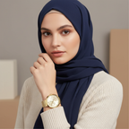 Tommy Hilfiger Lidia 1782539 40mm Women's Multi-Function Watch – Gold Sunray & Gold Stainless Steel Mesh Bracelet