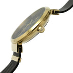 Tommy Hilfiger Lidia 1782540 40mm Women's Multi-Function Watch – Black Sunray & Black Stainless Steel Mesh Bracelet