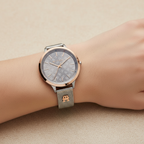Tommy Hilfiger Tea 1782587 Women's Quartz Watch – Grey & Gunmetal Stainless Steel Mesh Bracelet