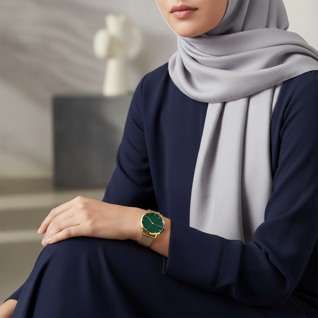 Tommy Hilfiger Pippa 1782668 35mm Women's Quartz Watch – Green Sunray & Gold Stainless Steel Mesh Bracelet