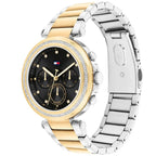 Tommy Hilfiger Emily 1782702 38mm Women's Multi-Function Watch – Black & Two-Tone Stainless Steel Bracelet