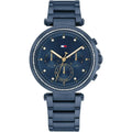 Tommy Hilfiger Emily 1782704 38mm Women's Multi-Function Watch – Navy Sunray & Navy Blue Stainless Steel Bracelet