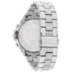 Tommy Hilfiger Mellie 1782707 40mm Women's Multi-Function Watch – White Sunray & Silver Stainless Steel Bracelet