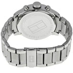 Tommy Hilfiger Trent 1791141 46mm Men's Multi-Function Watch – Black & Silver Stainless Steel Bracelet