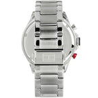 Tommy Hilfiger Hudson 1791228 44mm Men's Multi-Function Watch – Blue & Silver Stainless Steel Bracelet