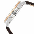 Tommy Hilfiger Keagan 1791290 44mm Men's Multi-Function Watch – Blue & Brown Genuine Leather Strap