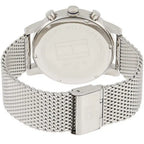 Tommy Hilfiger Kane 1791398 44mm Men's Multi-Function Watch – Blue & Silver Stainless Steel Mesh Bracelet