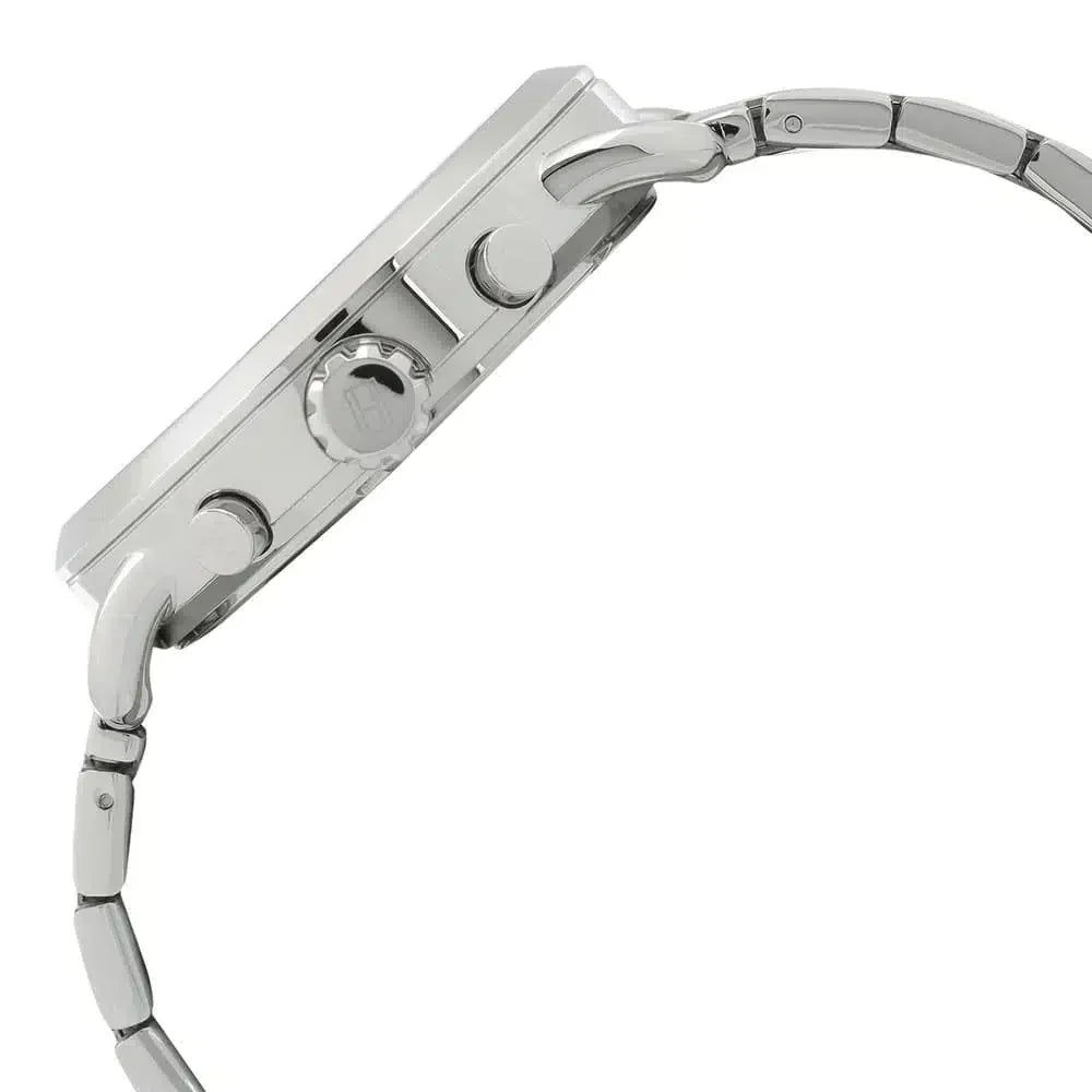 Tommy Hilfiger Briggs 1791422 46mm Men's Multi-Function Watch – Black & Silver Stainless Steel Bracelet