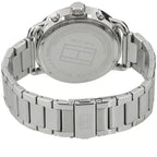Tommy Hilfiger Briggs 1791422 46mm Men's Multi-Function Watch – Black & Silver Stainless Steel Bracelet