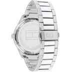 Tommy Hilfiger Austin 1791640 44mm Men's Multi-Function Watch – Blue & Silver Stainless Steel Bracelet