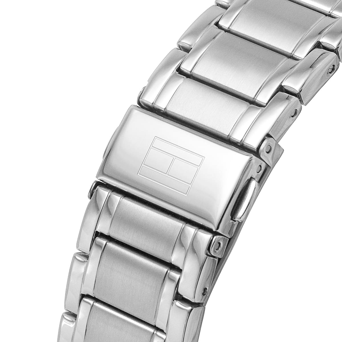 Tommy Hilfiger Parker 1791835 44mm Men's Multi-Function Watch – Black & Silver Stainless Steel Bracelet