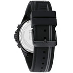 Tommy Hilfiger Aiden 1791861 44mm Men's Multi-Function Watch – Black & Black Silicone Strap