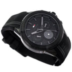 Tommy Hilfiger Aiden 1791861 44mm Men's Multi-Function Watch – Black & Black Silicone Strap