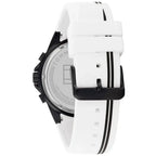 Tommy Hilfiger Aiden 1791862 45mm Men's Multi-Function Watch – White & White Silicone Strap