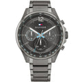Tommy Hilfiger Max 1791975 44mm Men's Multi-Function Watch – Grey & Grey Stainless Steel Bracelet