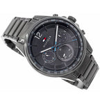 Tommy Hilfiger Max 1791975 44mm Men's Multi-Function Watch – Grey & Grey Stainless Steel Bracelet