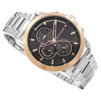 Tommy Hilfiger Jameson 1792050 46mm Men's Multi-Function Watch – Grey & Silver Stainless Steel Bracelet