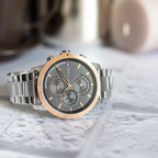 Tommy Hilfiger Jameson 1792050 46mm Men's Multi-Function Watch – Grey & Silver Stainless Steel Bracelet