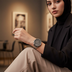 Tommy Hilfiger Blake 1782304 38mm Women's Multi-Function Watch – Grey Sunray & Grey Stainless Steel Mesh Bracelet