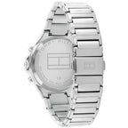 Tommy Hilfiger Lori 1782279 38mm Women's Multi-Function Watch – Silver Sunray & Two-Tone Stainless Steel Bracelet